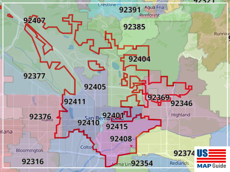 San Bernardino Zip Code