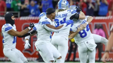 detroit lions vs houston texans match player stats