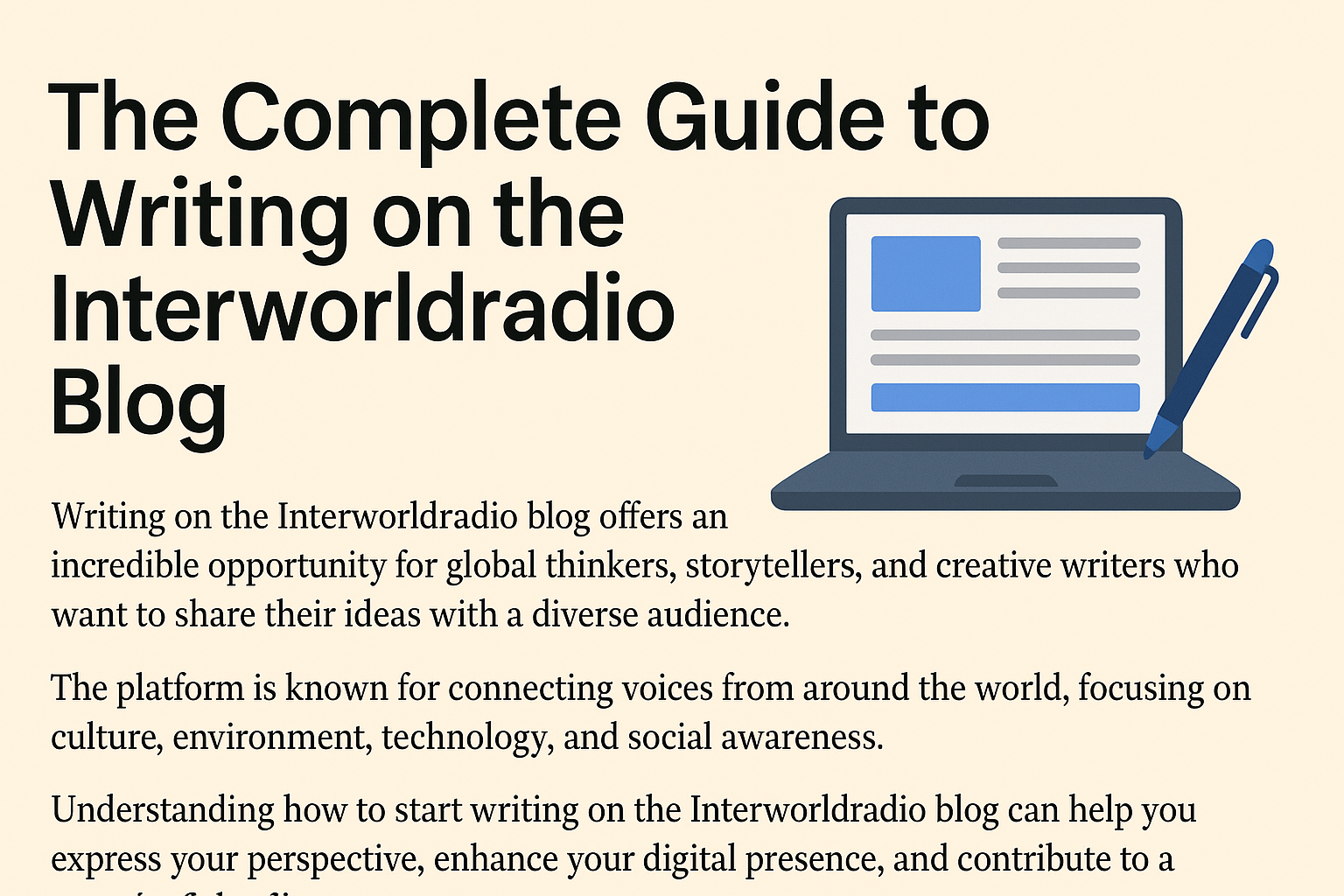 writing on the interworldradio blog