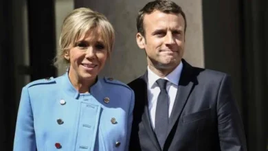 macron wife younger days